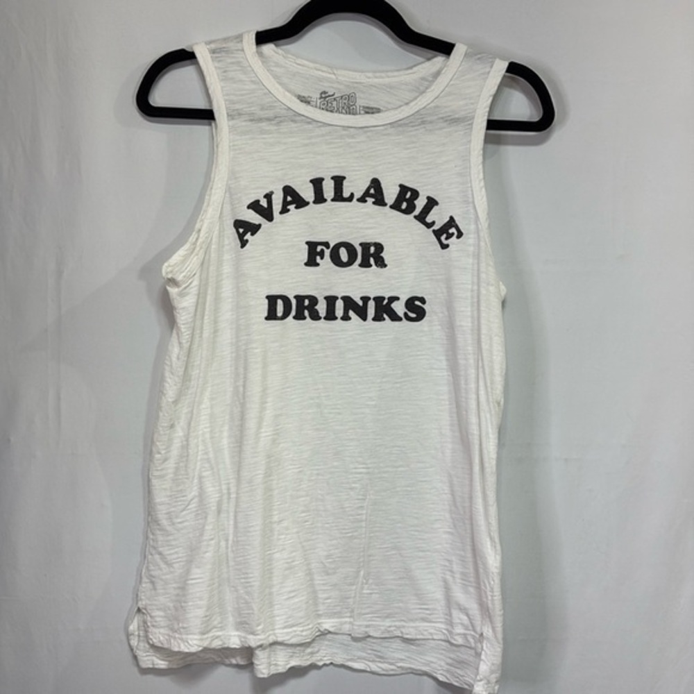 🦷 Original Retro brand black-and-white available for drinks tank top